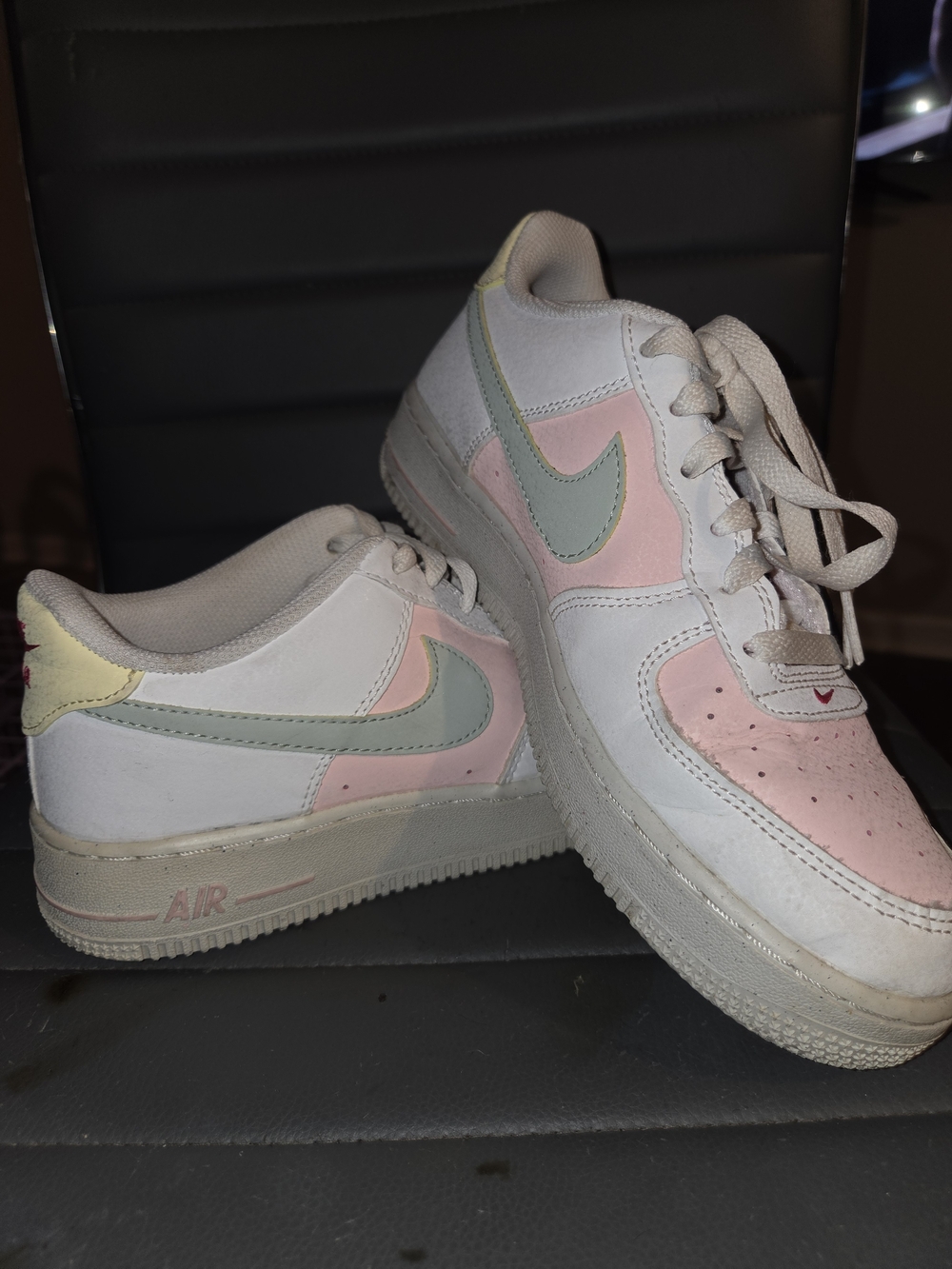 Nike Air Force 1 Low White Pink Mint DR4853-100 Size 6.5Y / Womens 8